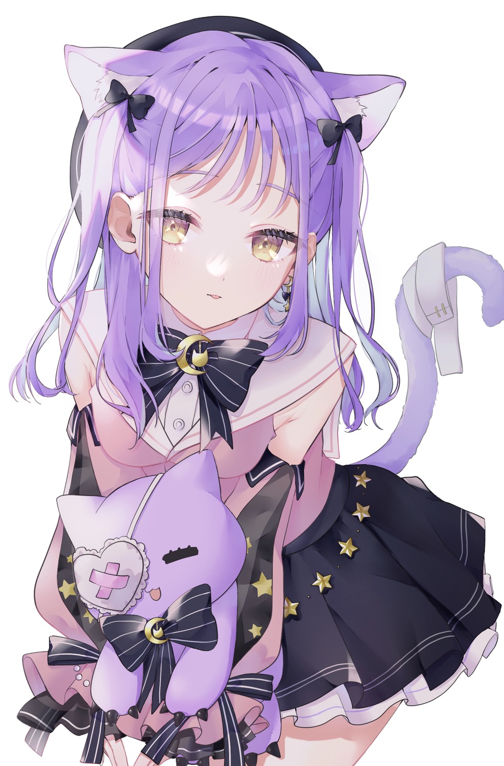 animal_ears, nekomimi, shinomiya_runa, tail, vspo!, ziuuun