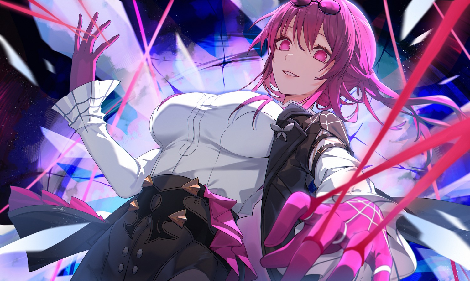 honkai:_star_rail, kafka_(honkai:_star_rail), megane, xfate