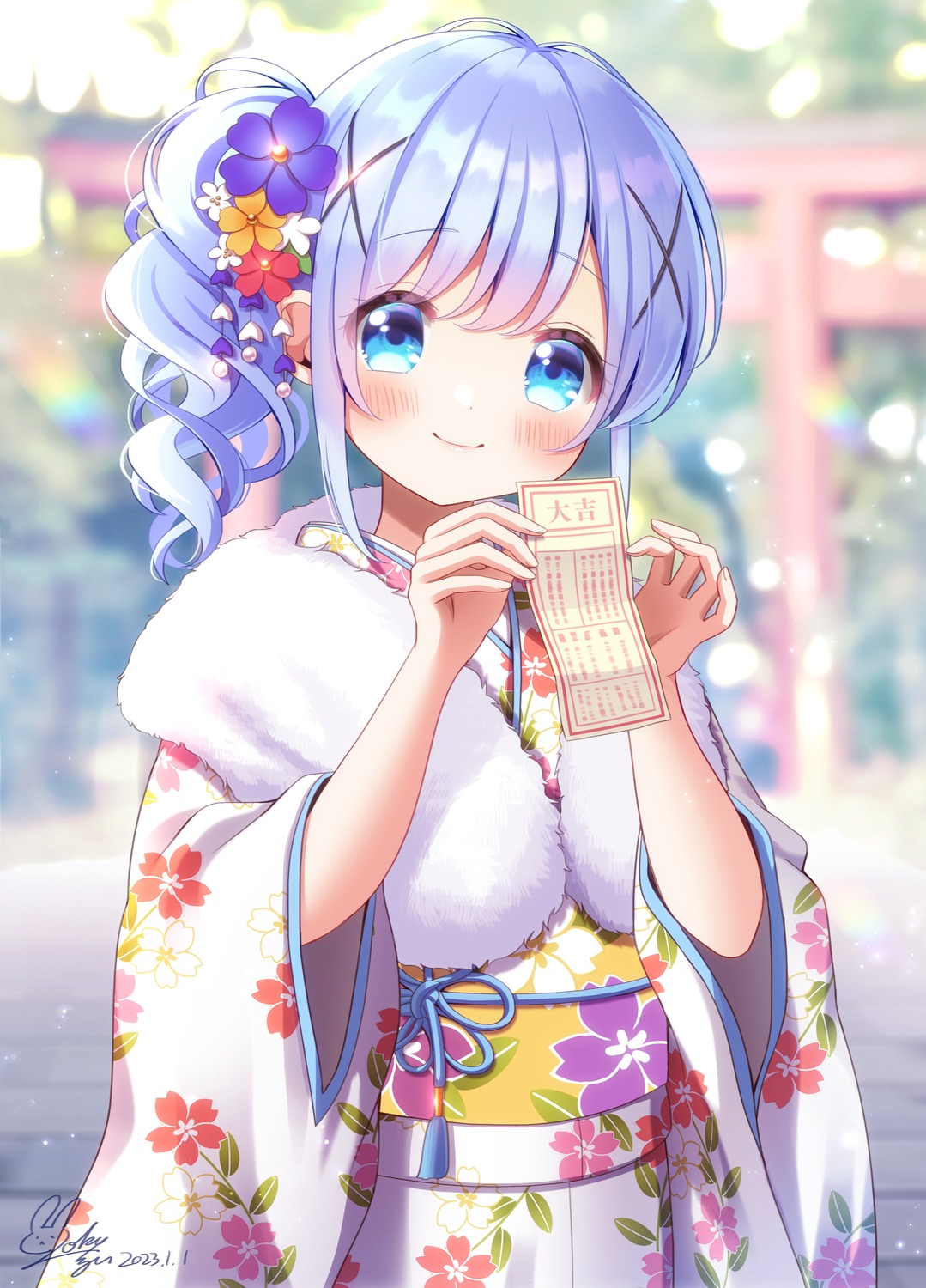 gochuumon_wa_usagi_desu_ka?, kafuu_chino, kimono, mozukun43