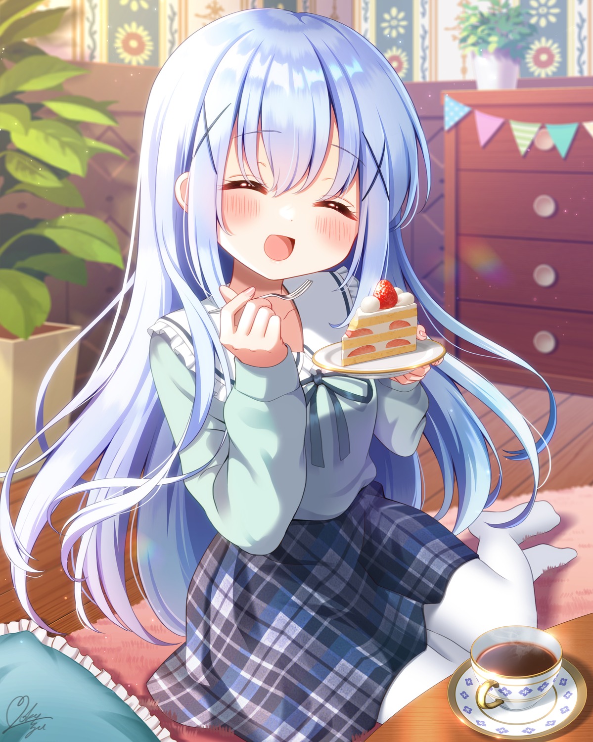 gochuumon_wa_usagi_desu_ka?, kafuu_chino, mozukun43, pantyhose, seifuku