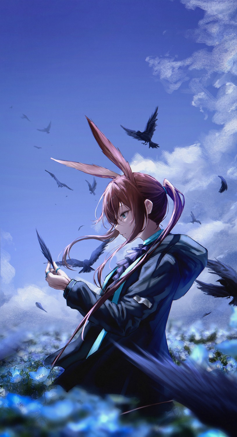 amiya_(arknights), animal_ears, arknights, ressec