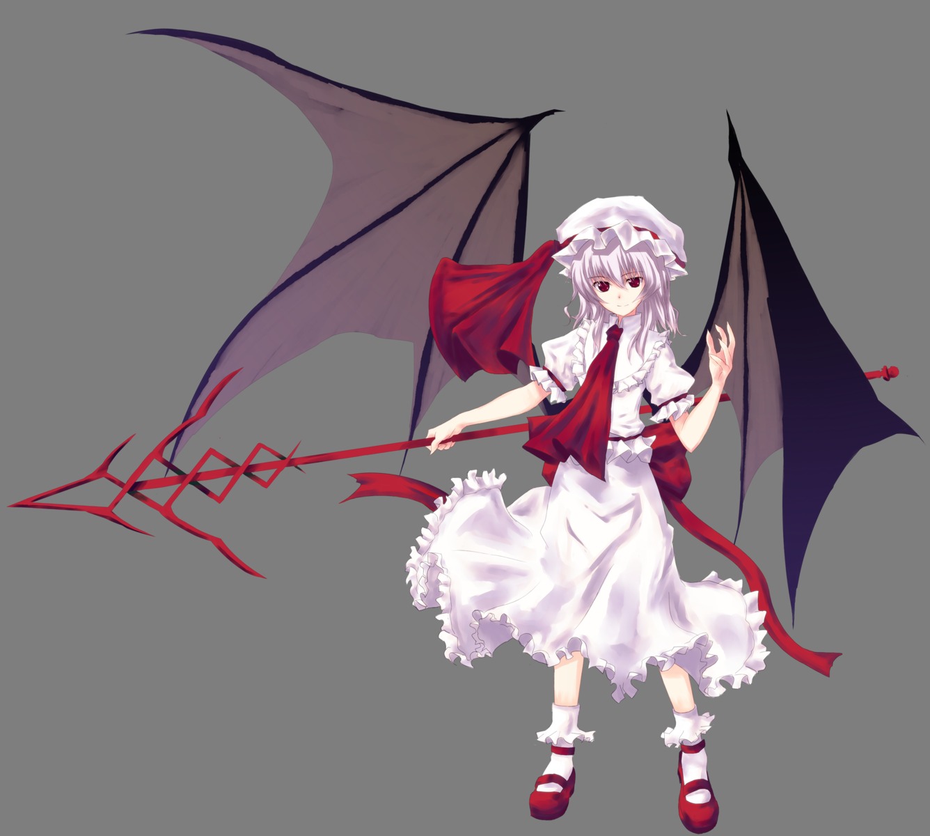 dress, hisago, remilia_scarlet, touhou, wings