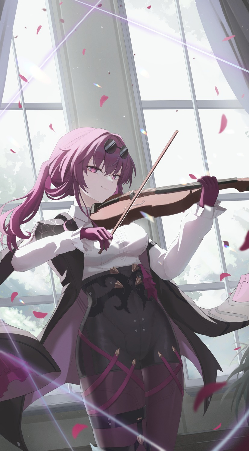 garter, honkai:_star_rail, kafka_(honkai:_star_rail), megane, pantyhose, ziz_(pandora707)