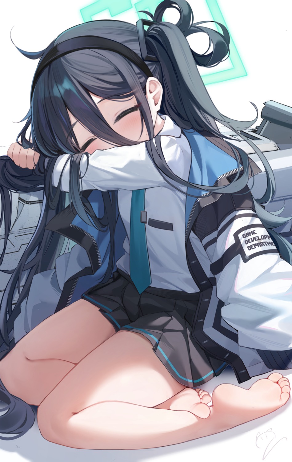 blue_archive, halo, nahaki, seifuku, tendou_aris