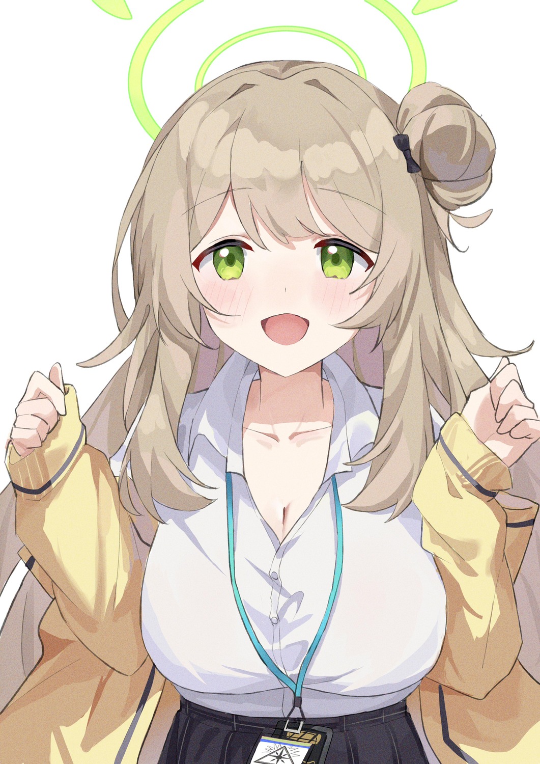 ayaha, blue_archive, halo, izayoi_nonomi, seifuku, sweater