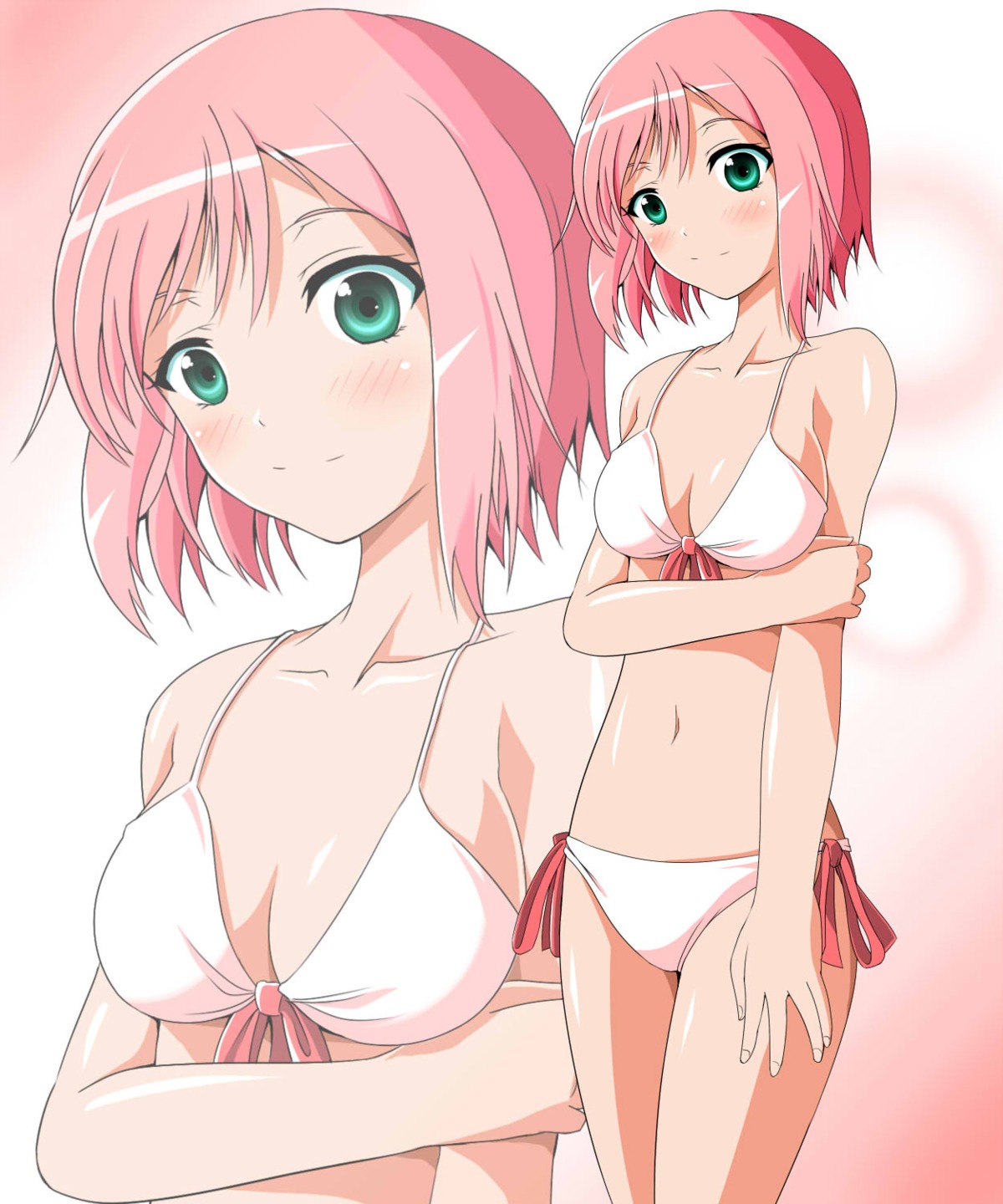 bikini, cleavage, estellise_sidos_heurassein, raguna, swimsuits, tales_of, tales_of_vesperia