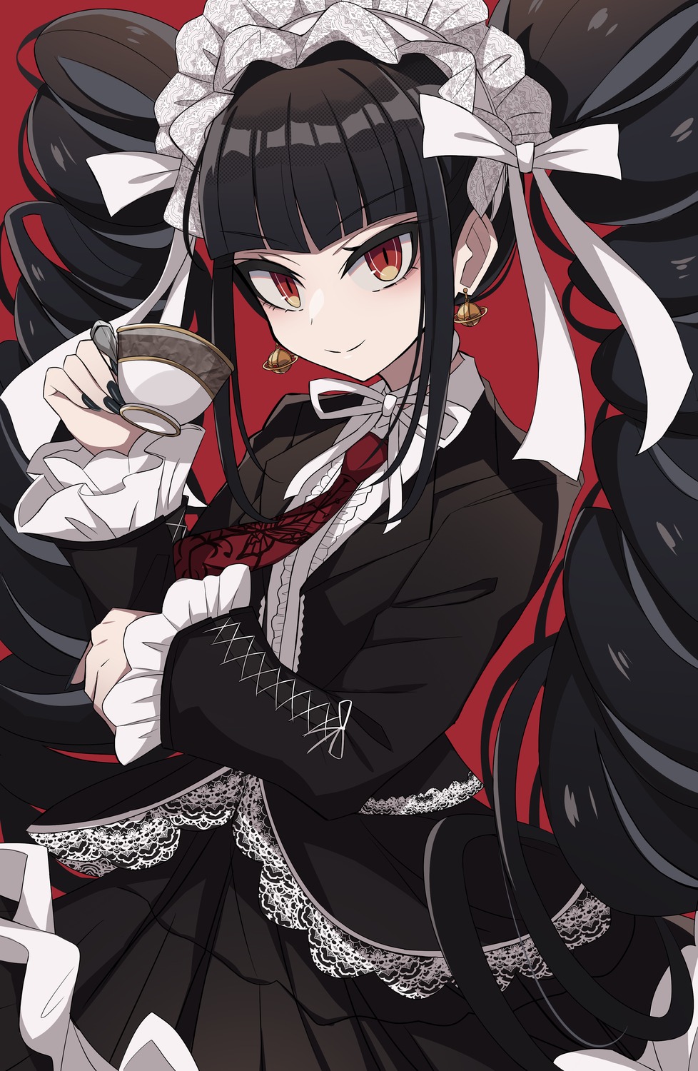 celestia_ludenberg, dangan-ronpa, lolita_fashion, meiji_(meizi493)