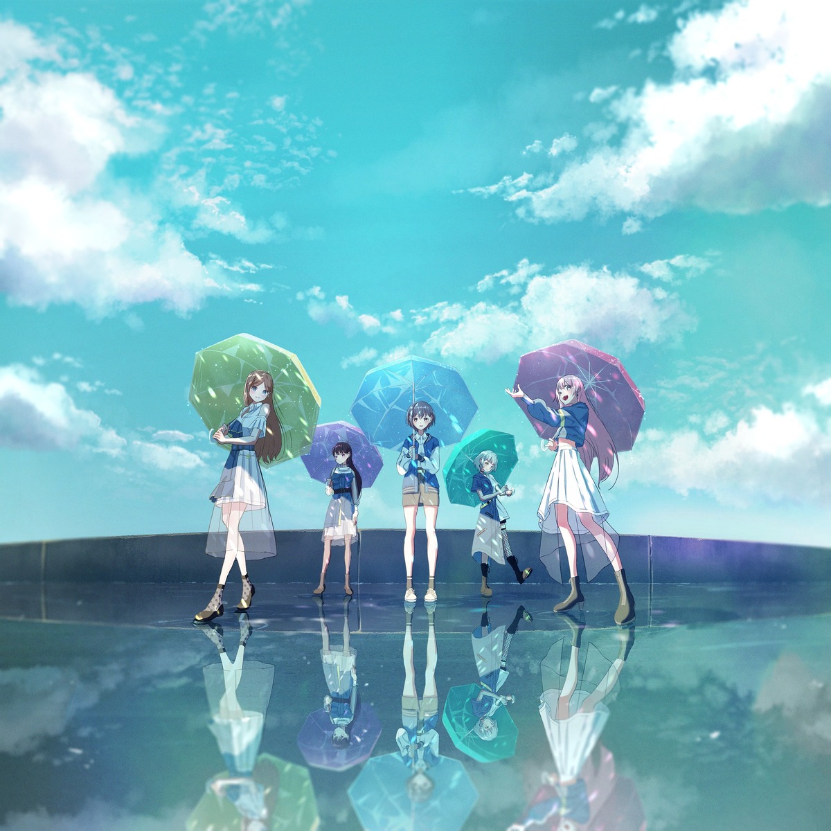 bang_dream!, bang_dream!_it's_mygo!!!!!, chihaya_anon, disc_cover, fishnets, heterochromia, kaname_raana, nagasaki_soyo