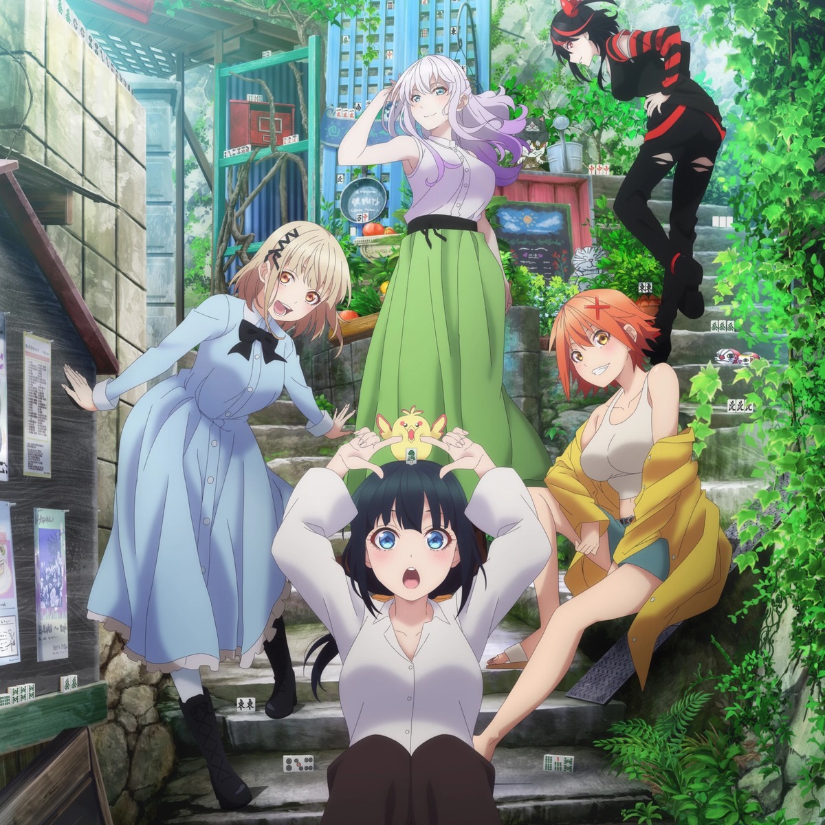 ass, chonbo_(pon_no_michi), dress, dress_shirt, emi_haneru, hayashi_riche, jippensha_nashiko, kawahigashi_pai