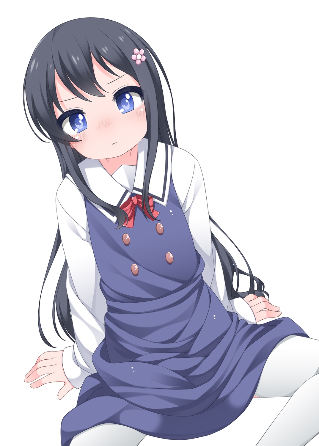 pantyhose, seifuku, shirosaki_hana, shouji_ayumu, watashi_ni_tenshi_ga_maiorita!