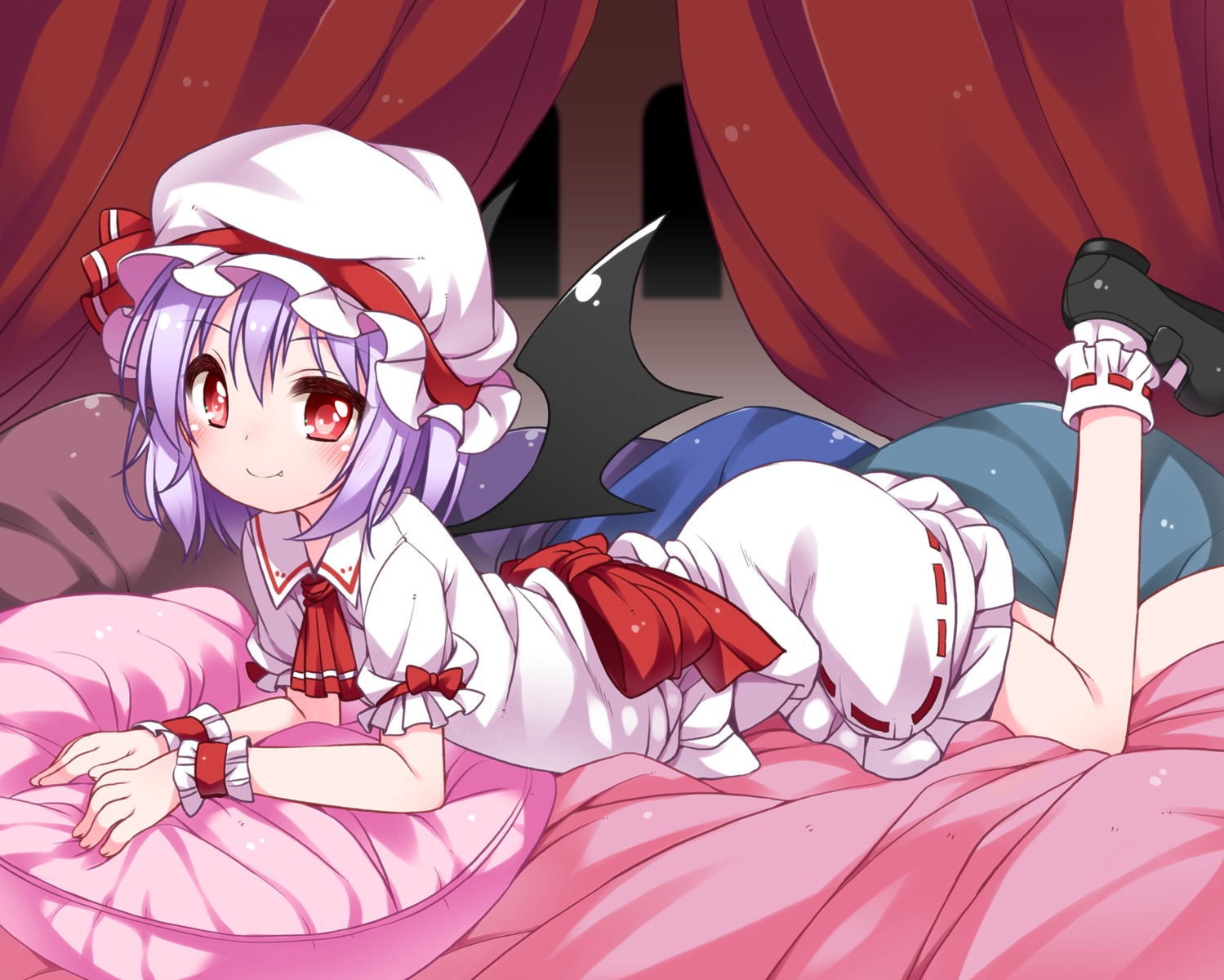dress, remilia_scarlet, shouji_ayumu, touhou, wings