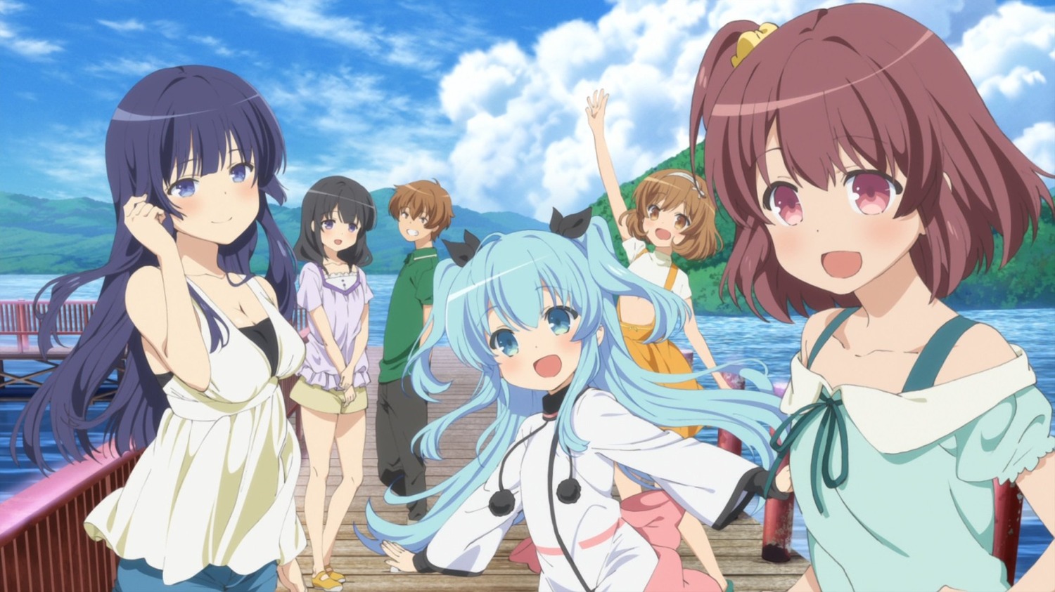 cleavage, komiya_nonoka, mizusaka_souta, mizusaka_yuzuki, noel_(sora_no_method), shiihara_koharu, sora_no_method, togawa_shione