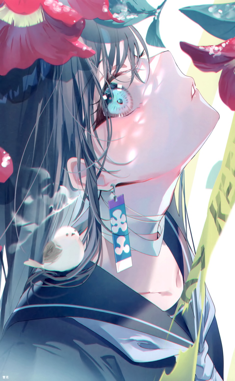 miwano_rag, sanshoku_nattou_meshi, seifuku