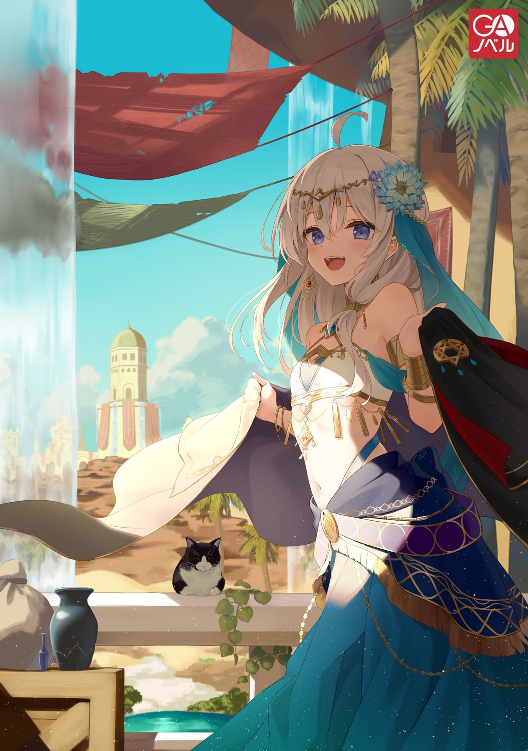 azuuru, elaina_(majotabi), majo_no_tabitabi, neko, no_bra