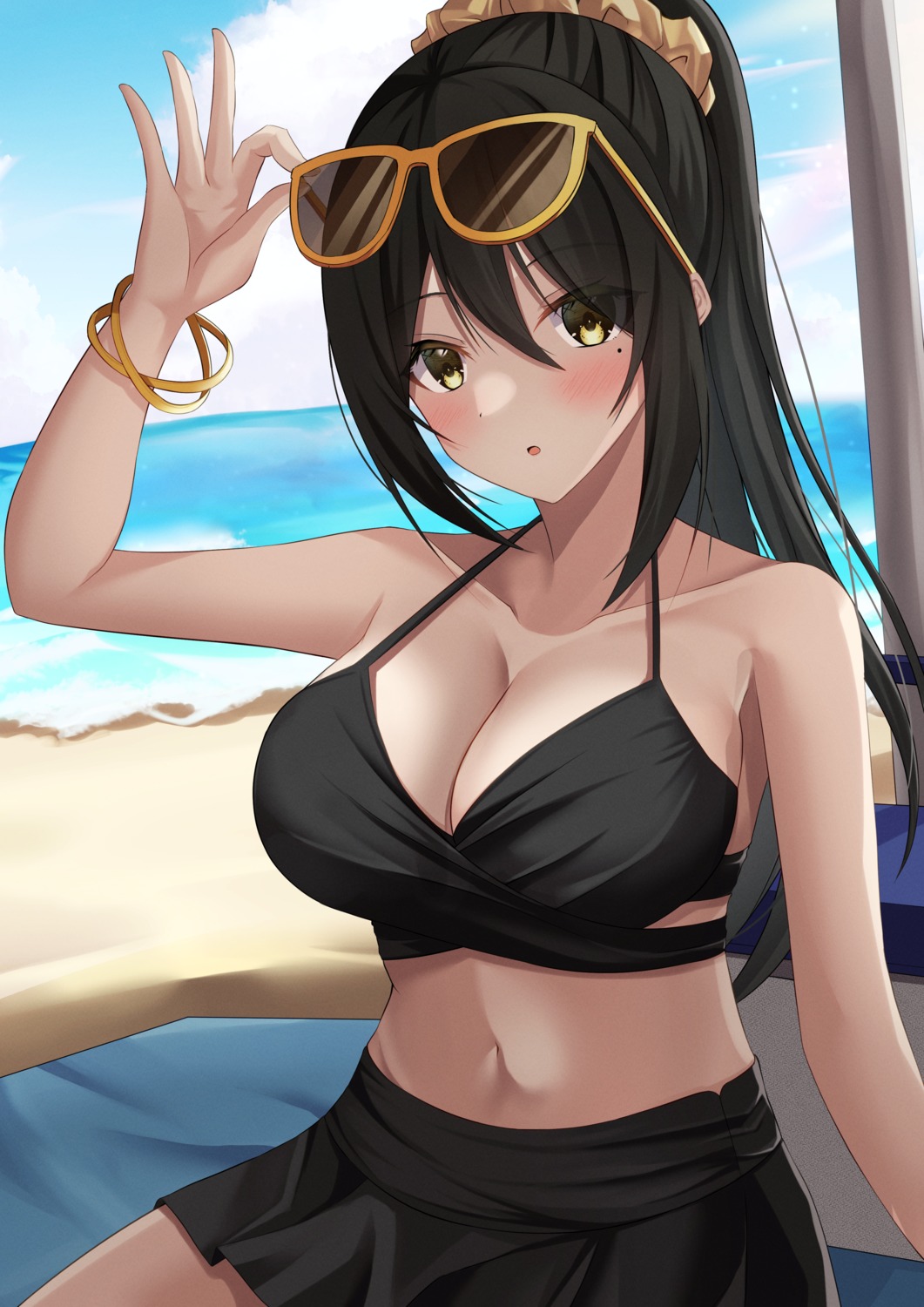 bikini, cleavage, megane, swimsuits, tyamiy1017
