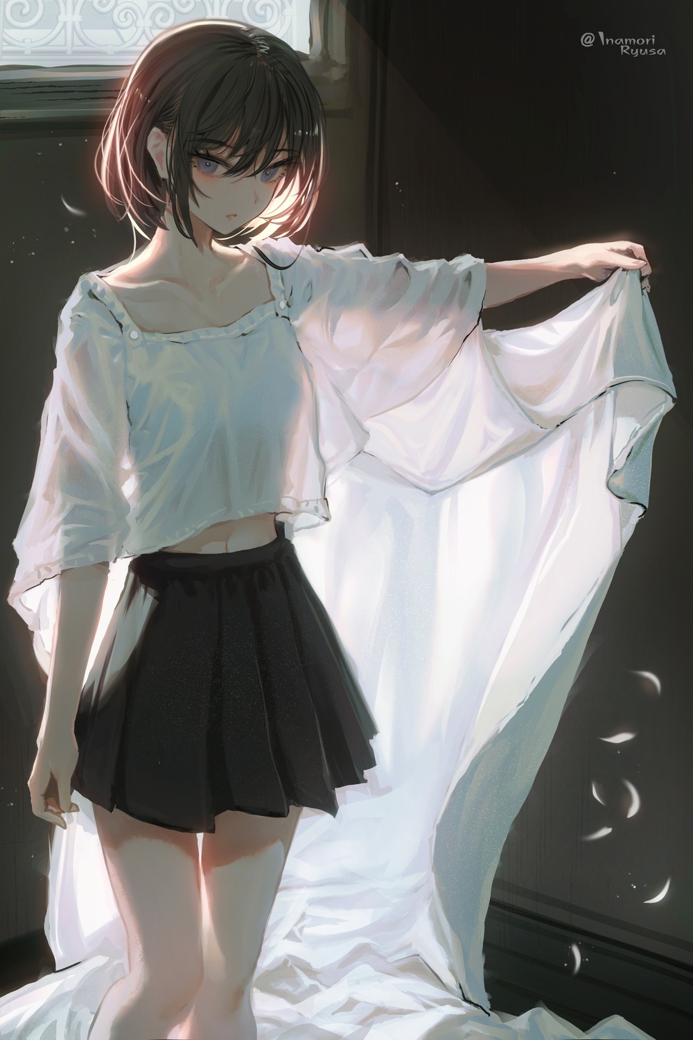 bra, inamori_ryuusa, see_through