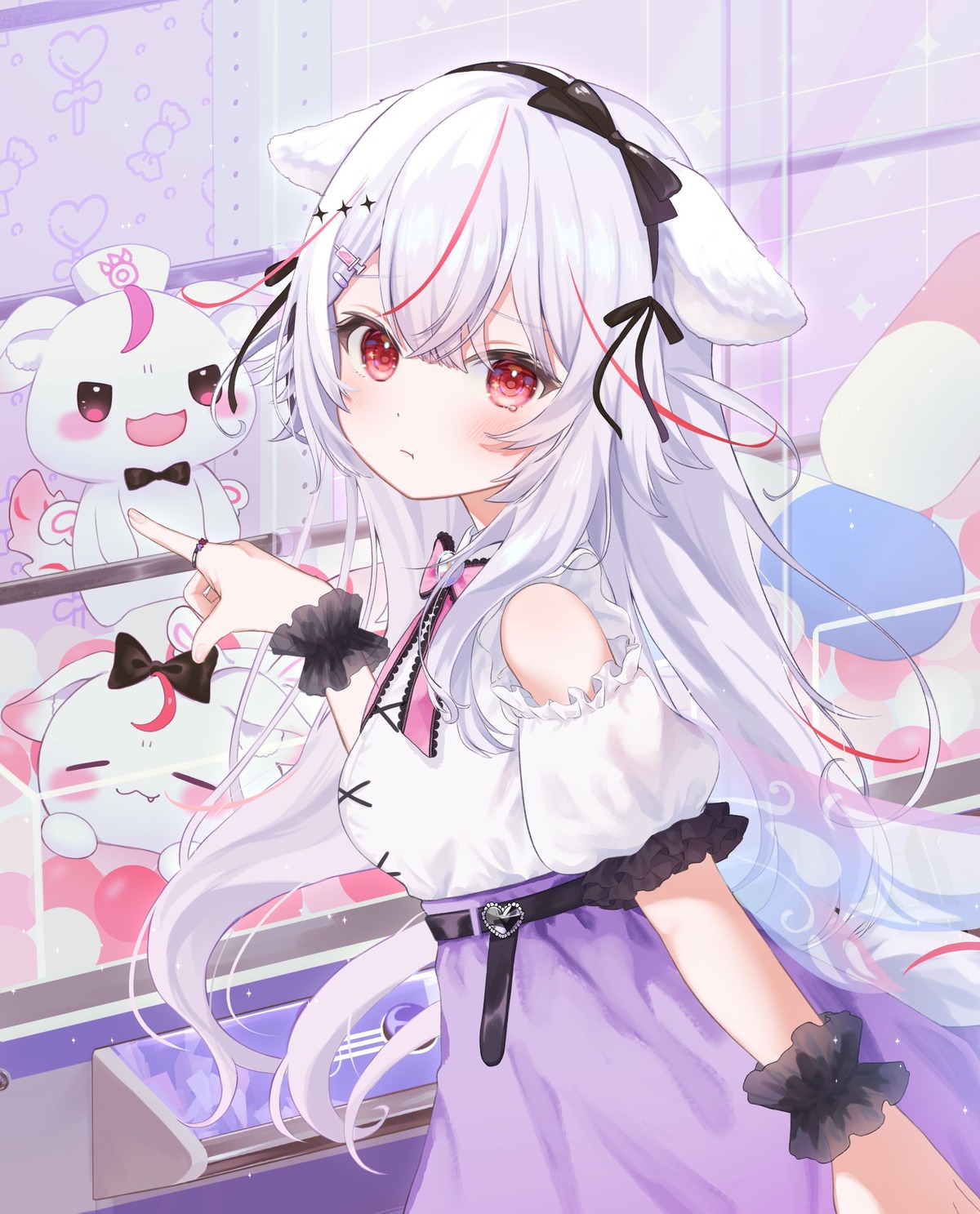 animal_ears, gomamiso_(gomagoma_bba), guild_cq, kurenagi_eri, wings