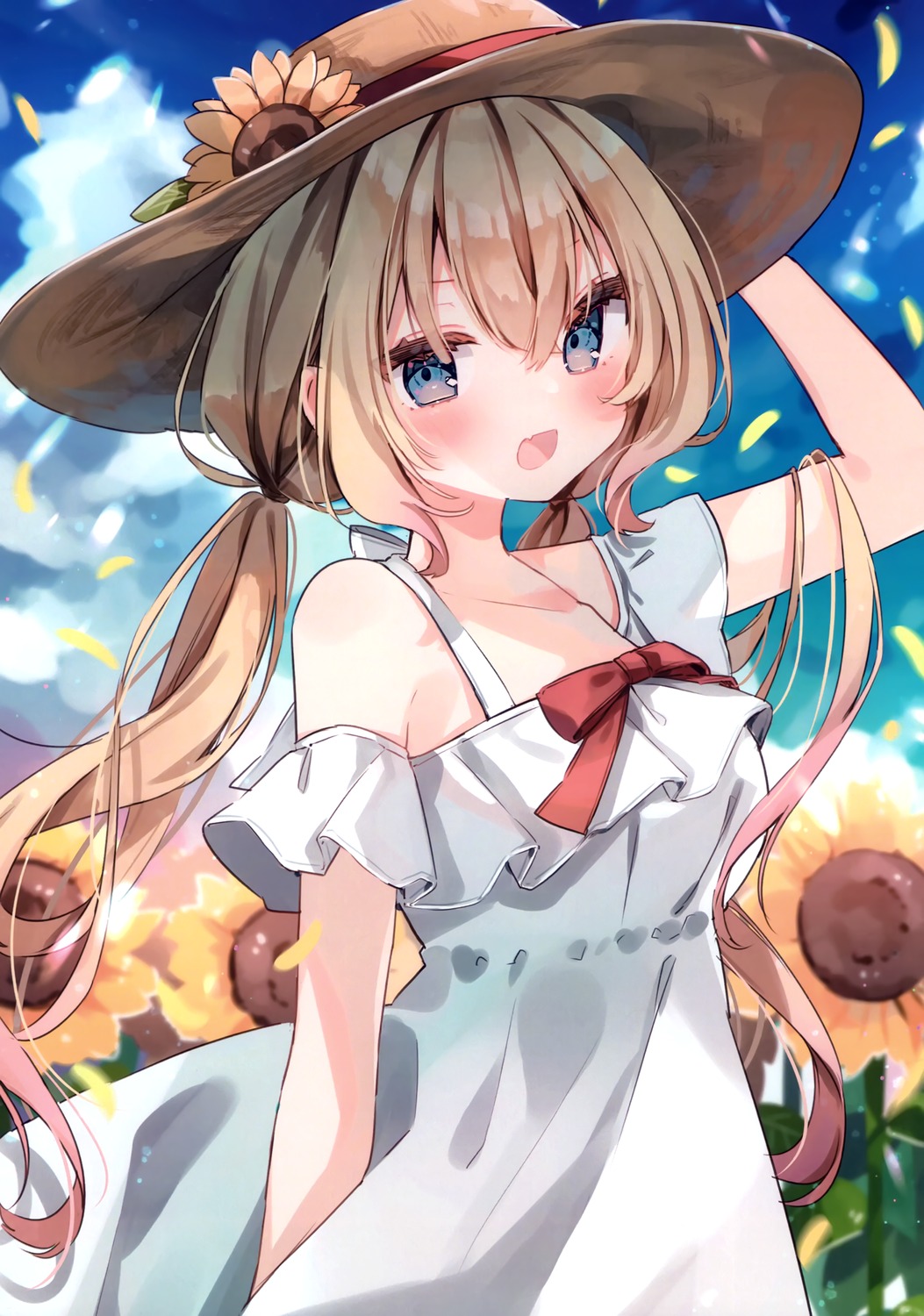 dress, indie_virtual_youtuber, kani_biimu_(vtuber), no_name, pirose, summer_dress