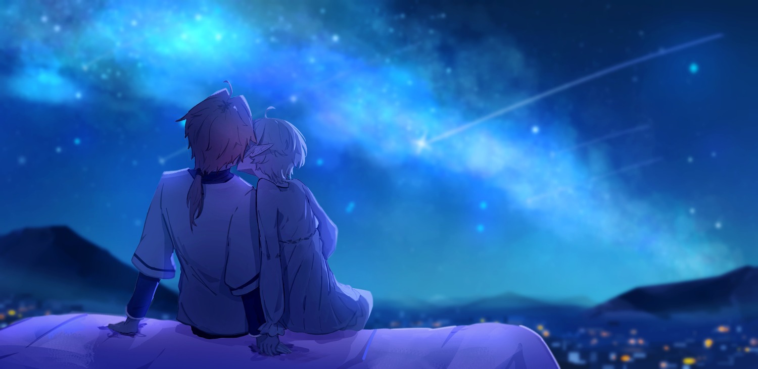 elf, es_limi, mushoku_tensei, pointy_ears, rudeus_greyrat, sylphiette