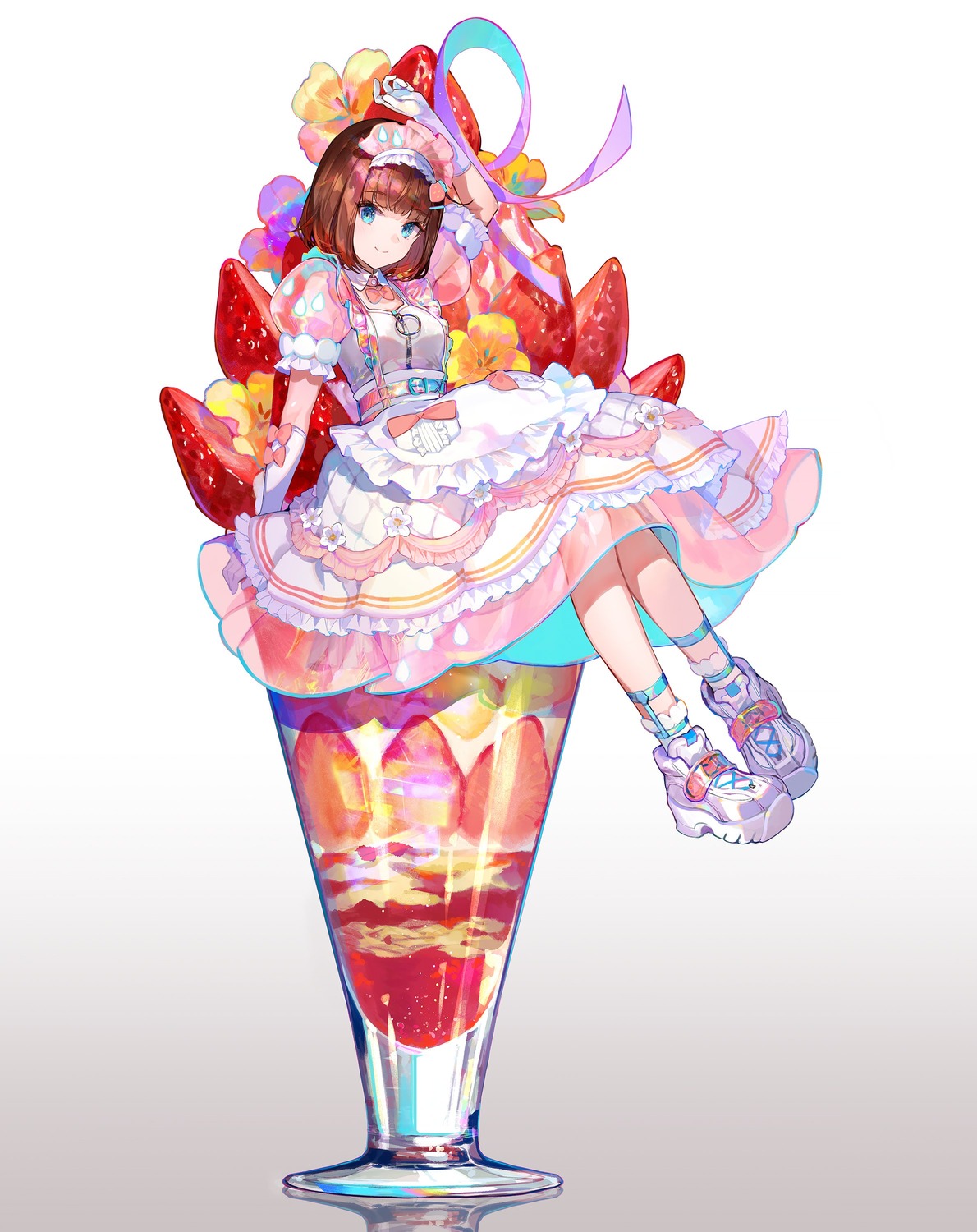 fuzichoko, maid, nebasei_cocoro, rohto_seiyaku, see_through