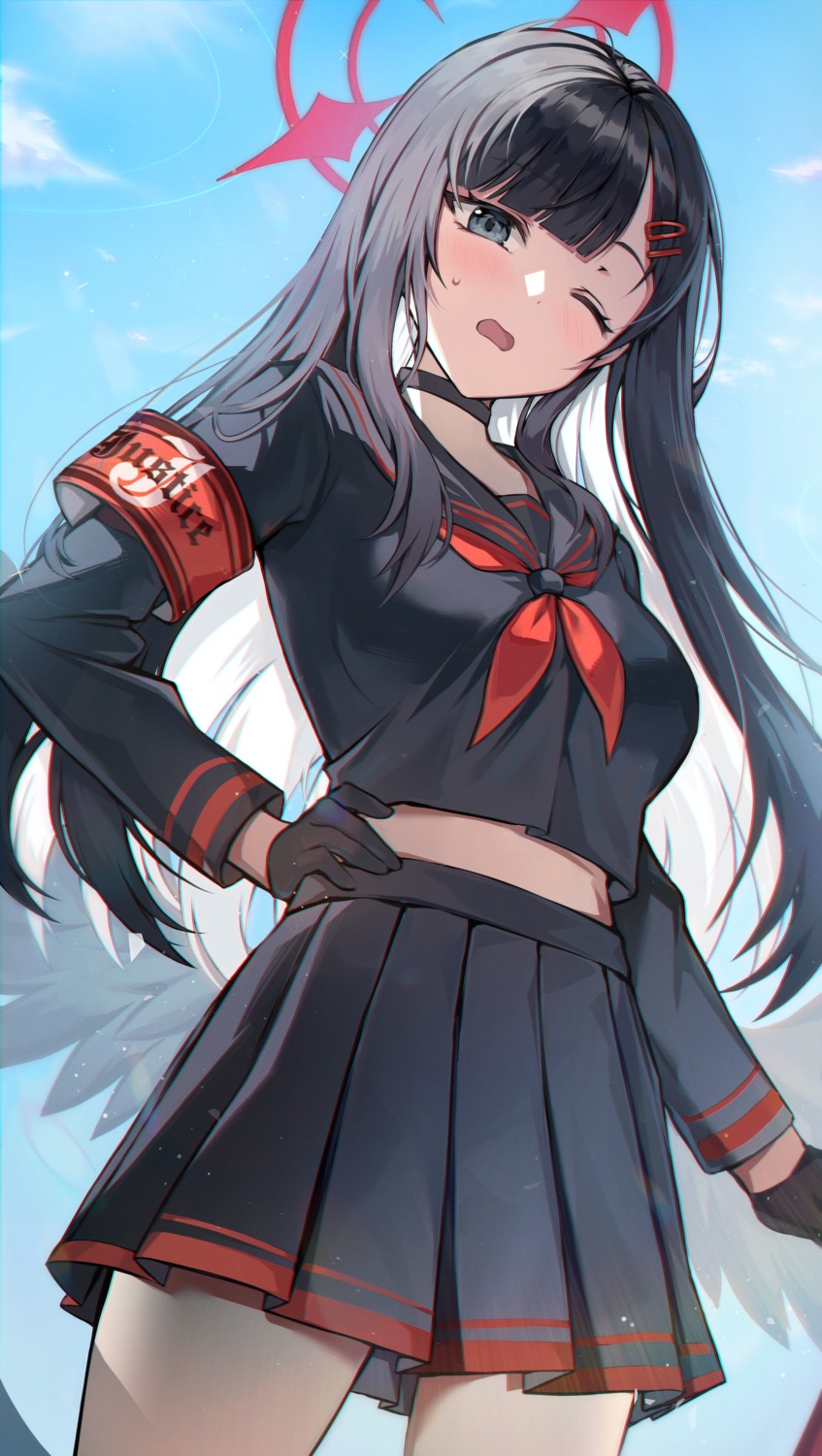 blue_archive, halo, luzzi_(milllim), nakamasa_ichika, seifuku
