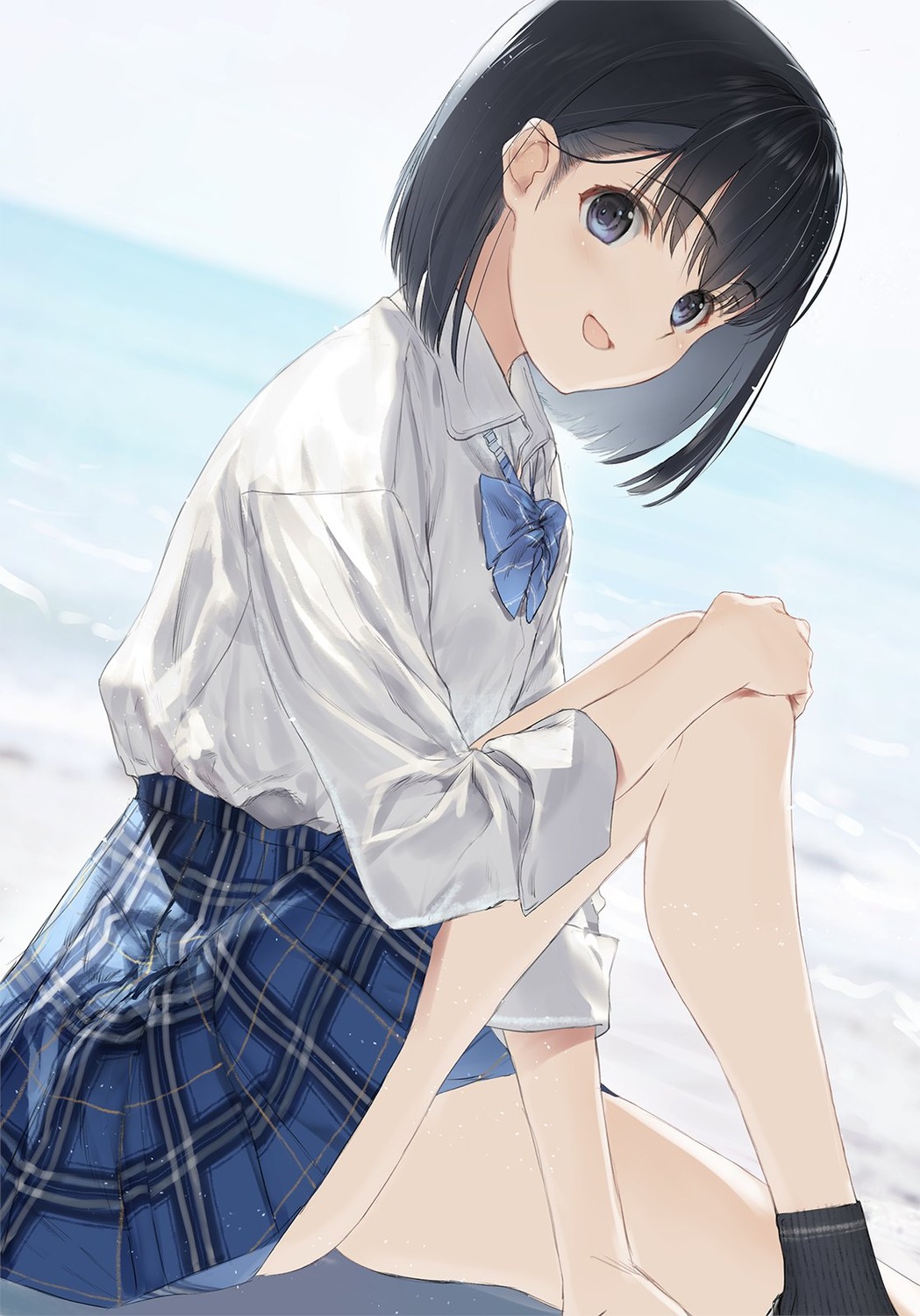 nakamura_takeshi, seifuku, skirt_lift