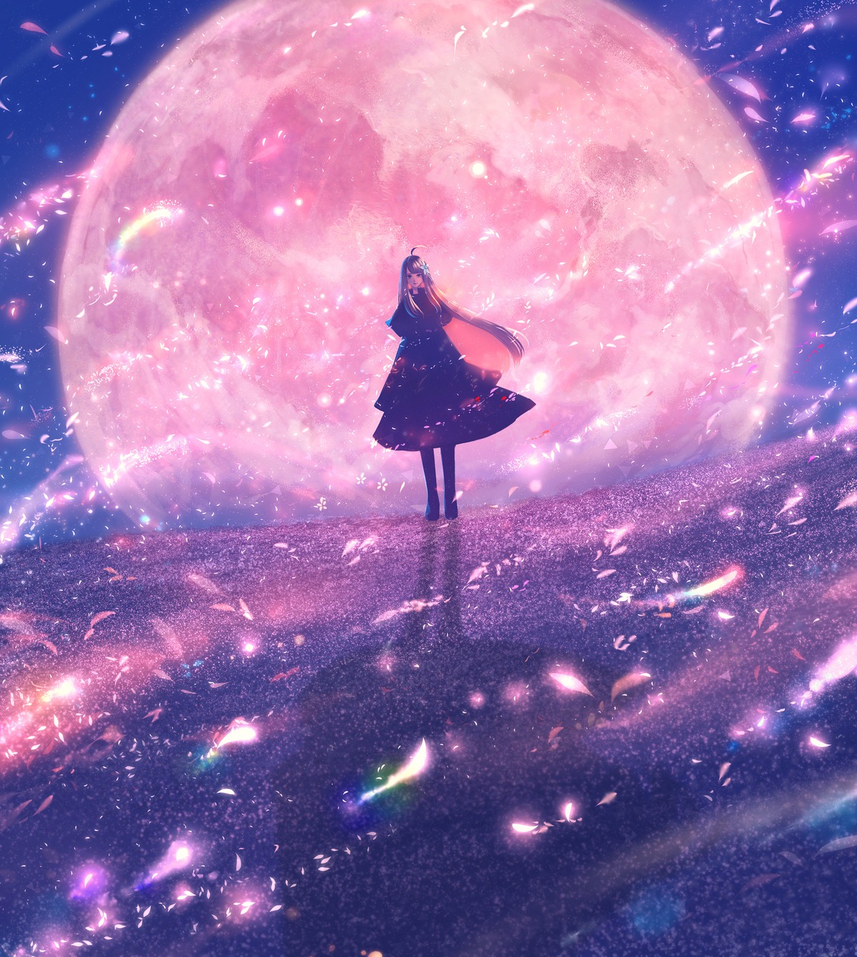 dress, landscape, sakimori_(hououbds)