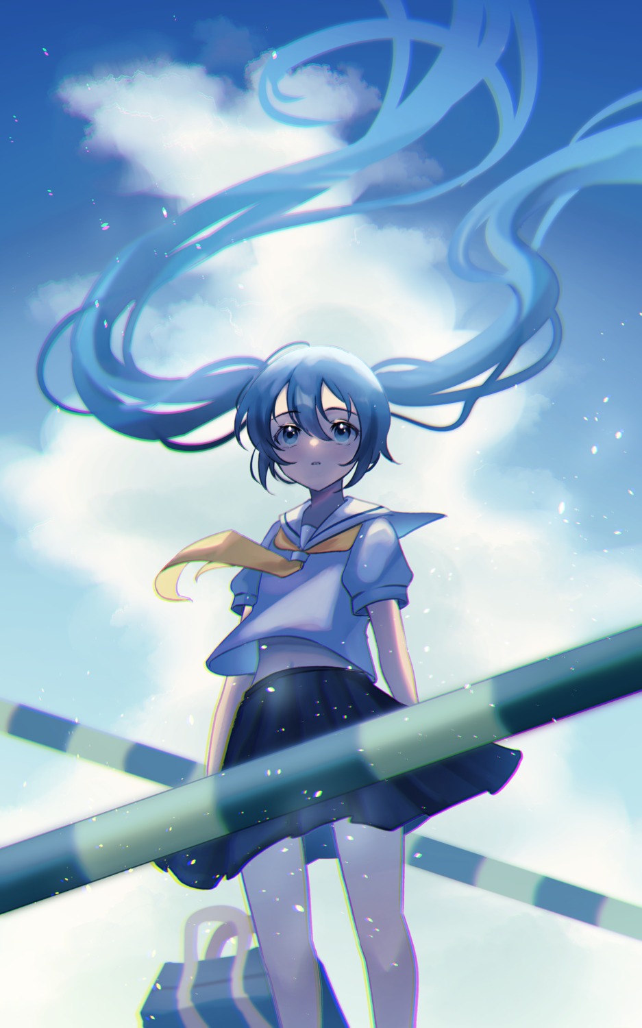 hatsune_miku, my_my_tsumuri, seifuku, shoujo_rei_(vocaloid), vocaloid