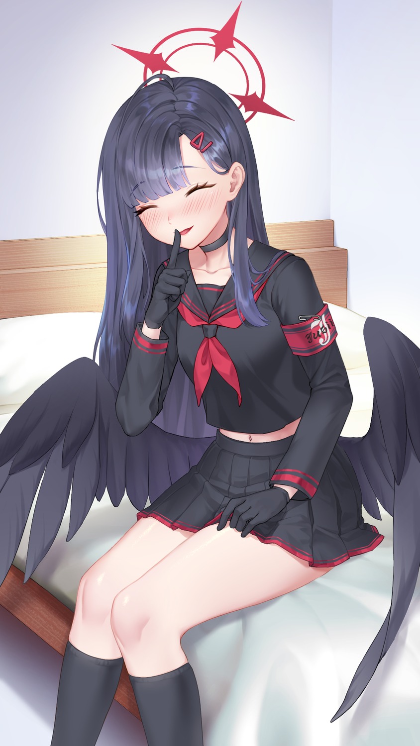 aesice, angel, blue_archive, nakamasa_ichika, seifuku, wings
