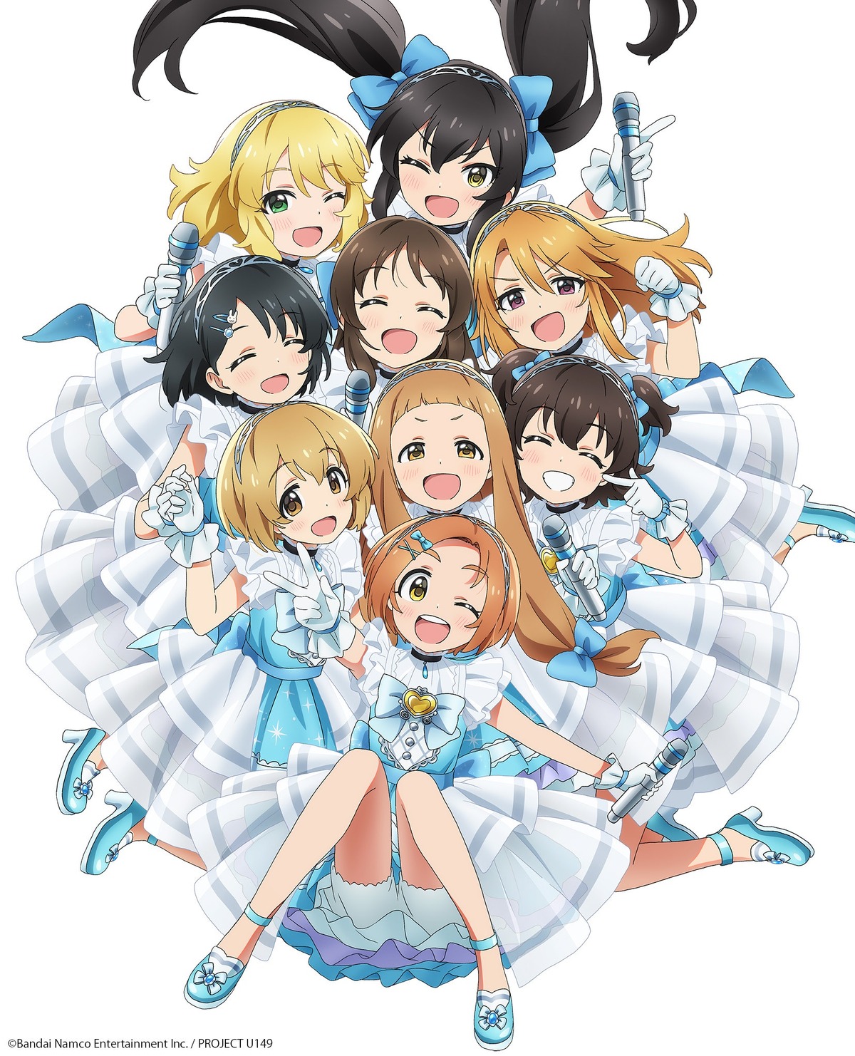 akagi_miria, heels, ichihara_nina, koga_koharu, matoba_risa, ryuuzaki_kaoru, sakurai_momoka_(idolm@ster), sasaki_chie