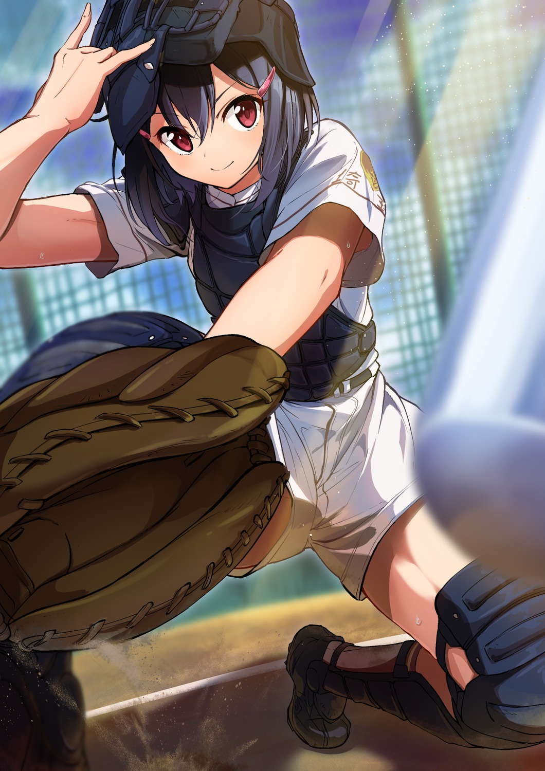 baseball, kootee-on, tamayomi, uniform, yamazaki_tamaki