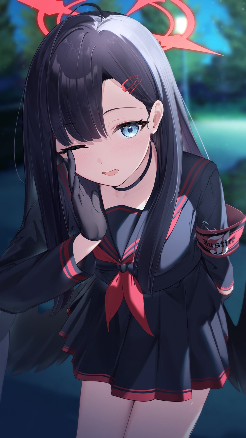 blue_archive, halo, nakamasa_ichika, nokke_o, seifuku