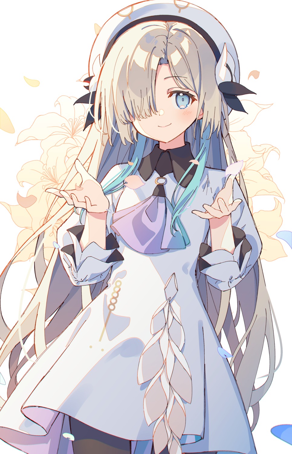 dress, isekai_joucho, kamitsubaki_studio, pantyhose, zoirun