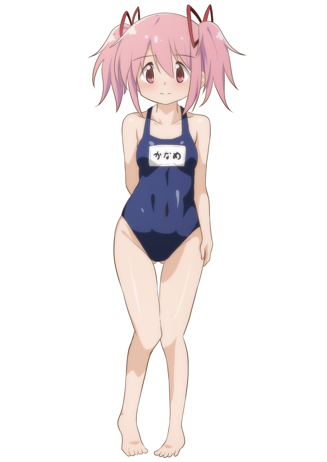 hateri, kaname_madoka, mahou_shoujo_madoka_magica, school_swimsuit, swimsuits