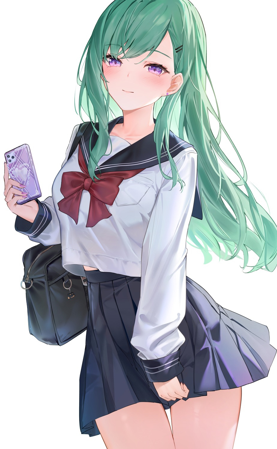isaya_(pixiv4541633), seifuku, vspo!, yakumo_beni