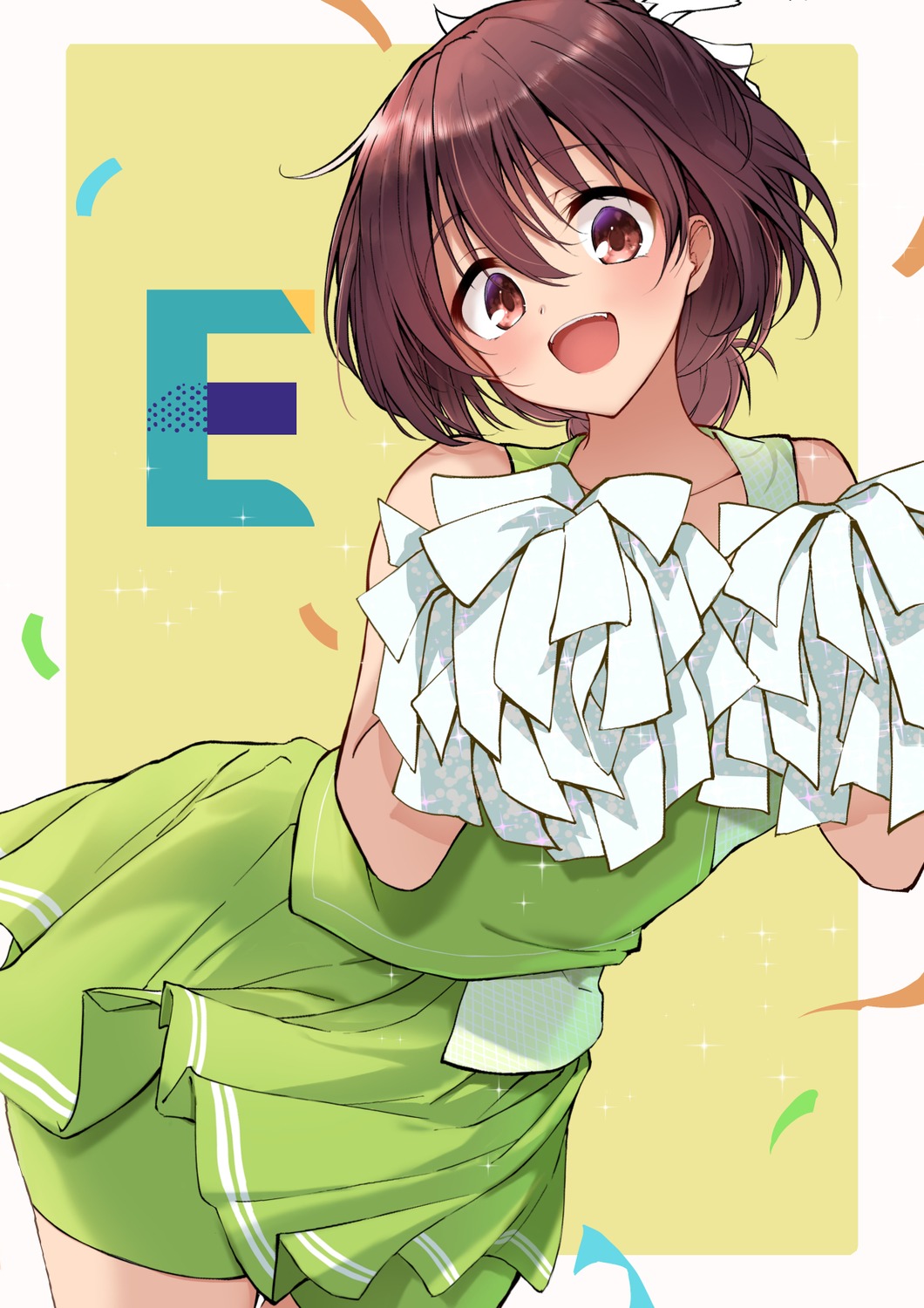 anima_yell!, bike_shorts, cheerleader, kootee-on, tatejima_kotetsu
