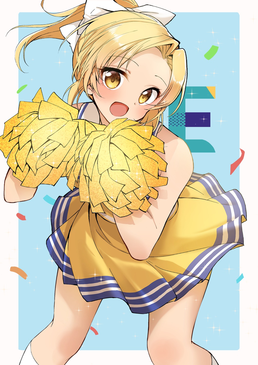 anima_yell!, cheerleader, kootee-on, sawatari_uki