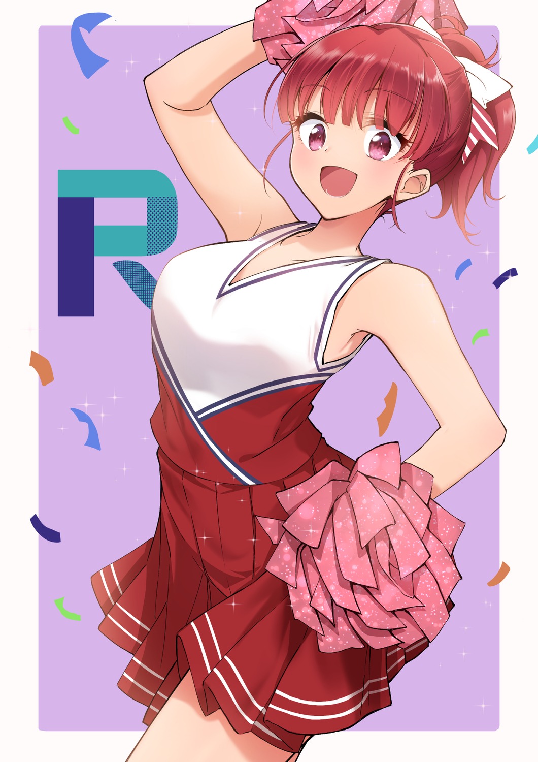 anima_yell!, cheerleader, kootee-on, ushiku_kana