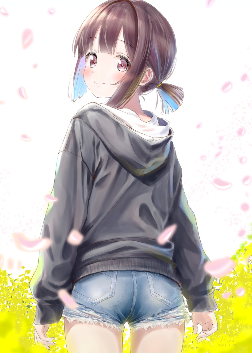 ass, fluno, hozuki_momiji, onii-chan_wa_oshimai!, torn_clothes