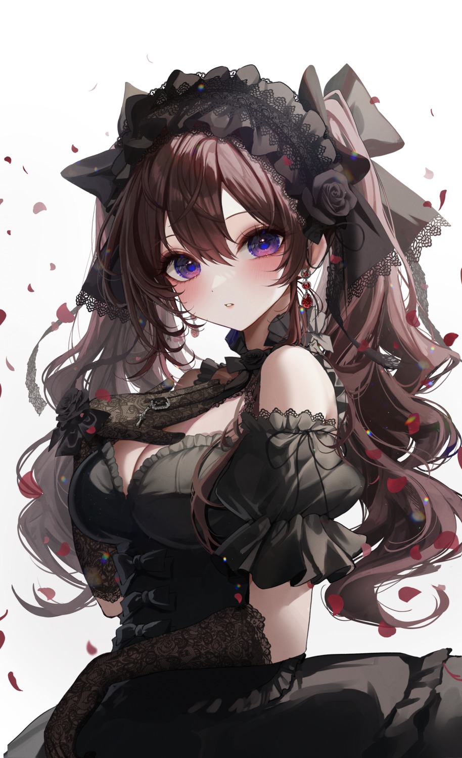cleavage, gothic_lolita, ichinose_shiki, kudou_eru, lolita_fashion, the_idolm@ster, the_idolm@ster_cinderella_girls