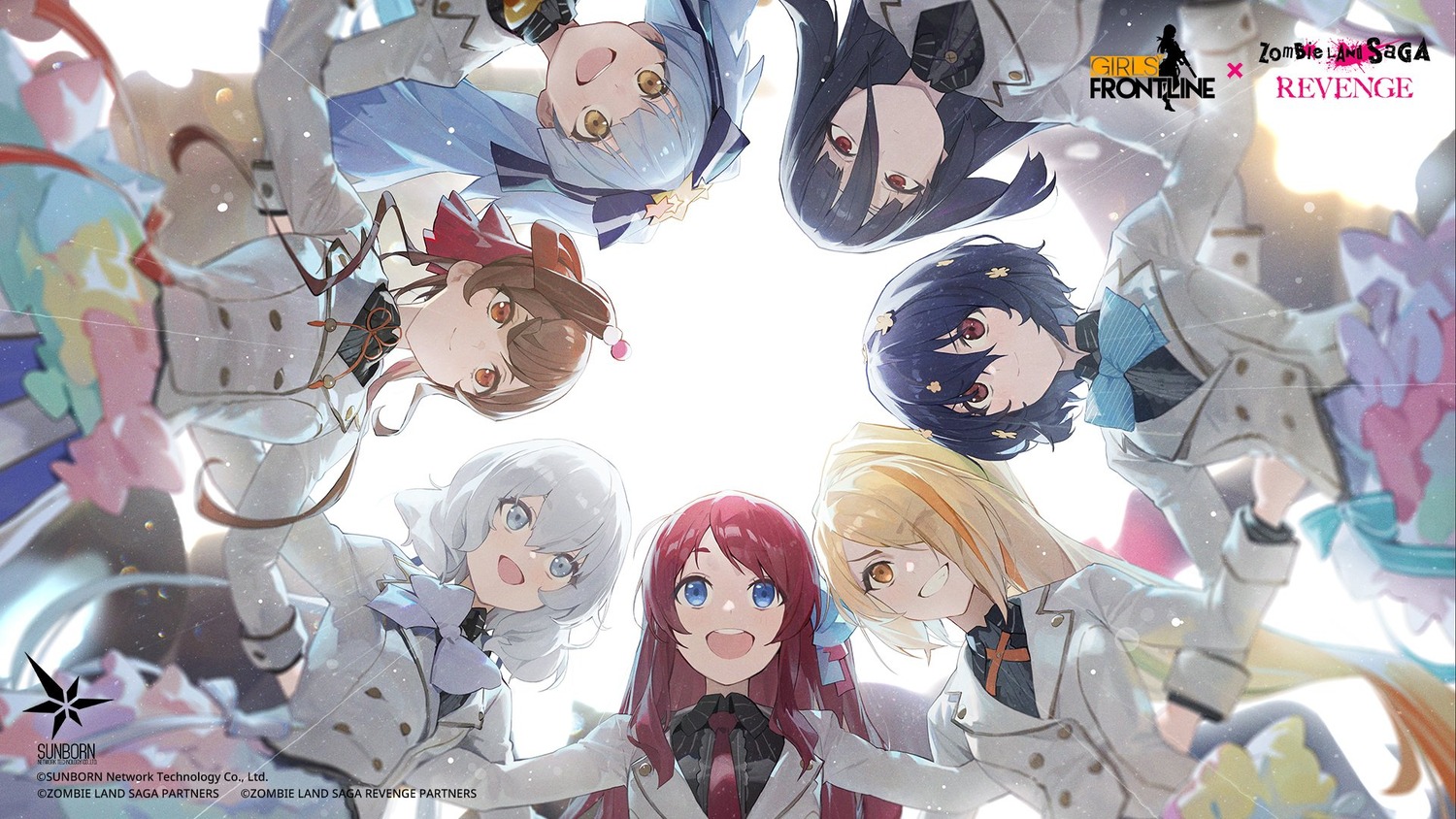 girls_frontline, hoshikawa_lily, konno_junko, minamoto_sakura, mizuno_ai, nikaido_saki, seifuku, trap