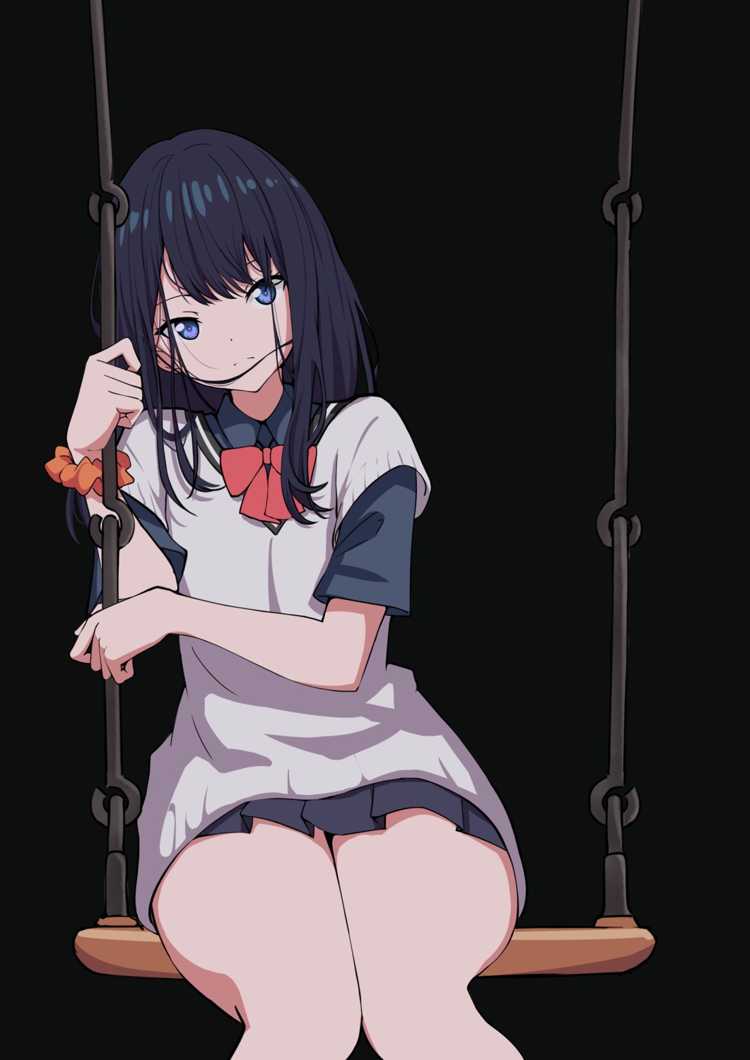 defaultkavy, gridman_universe, seifuku, ssss.gridman, sweater, takarada_rikka