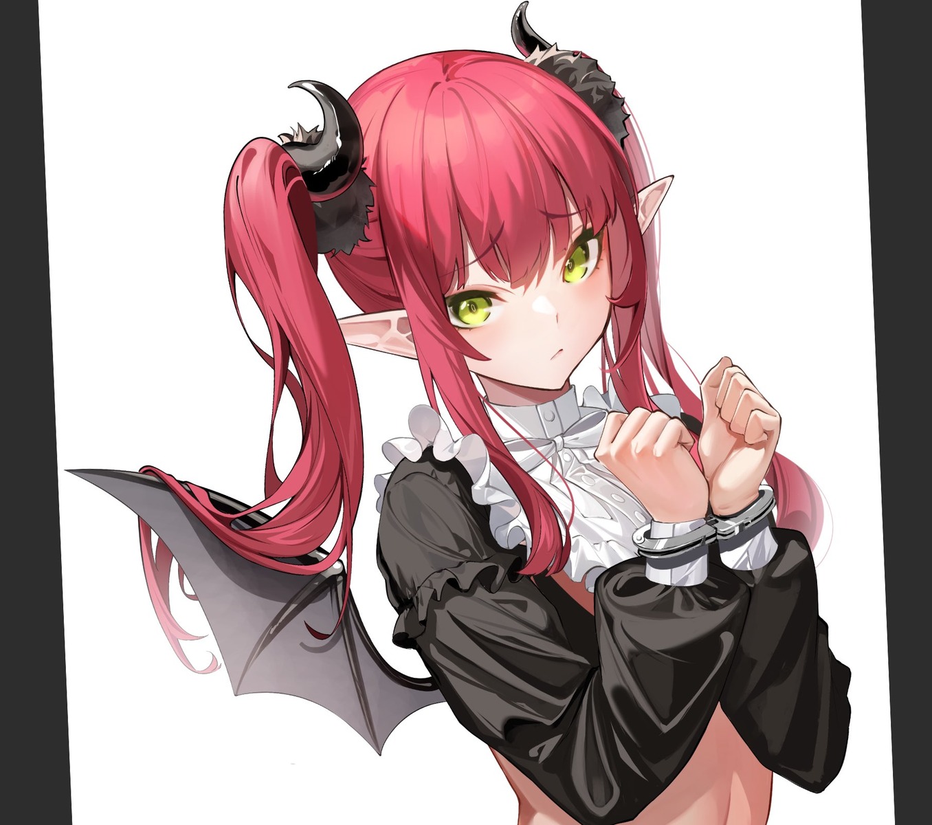 bondage, horns, kitagawa_marin, liz_(kisekoi), pointy_ears, sono_bisque_doll_wa_koi_wo_suru, spider_apple, wings