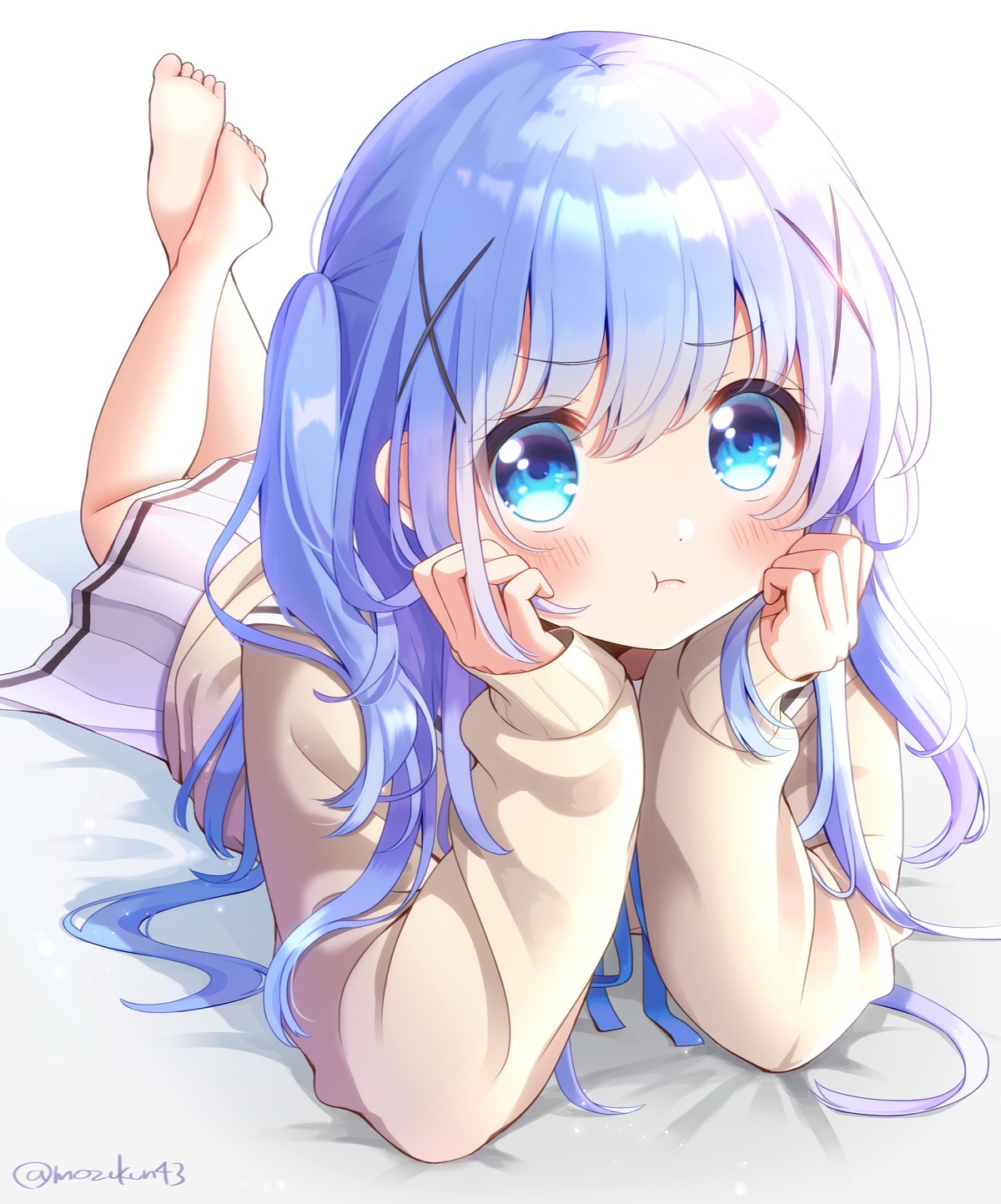 gochuumon_wa_usagi_desu_ka?, kafuu_chino, mozukun43, seifuku, sweater