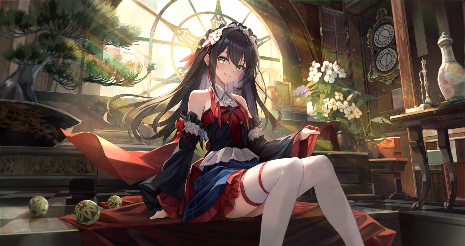 garter, gefujin, thighhighs