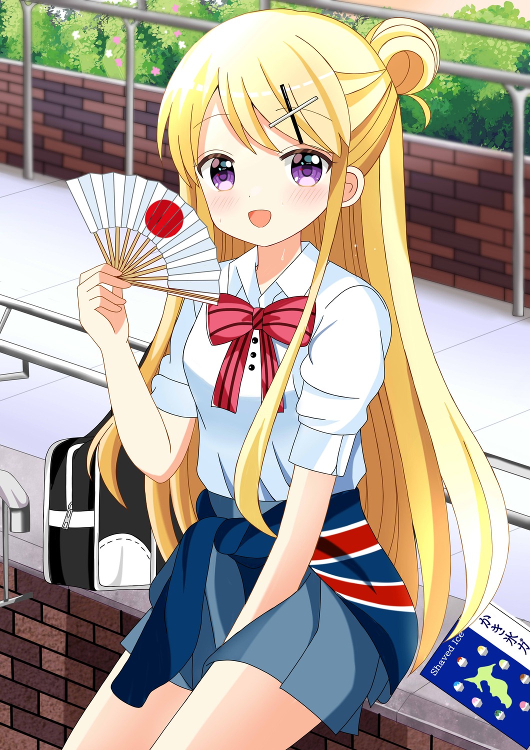 kin-iro_mosaic, kujou_karen, ryoutan, seifuku