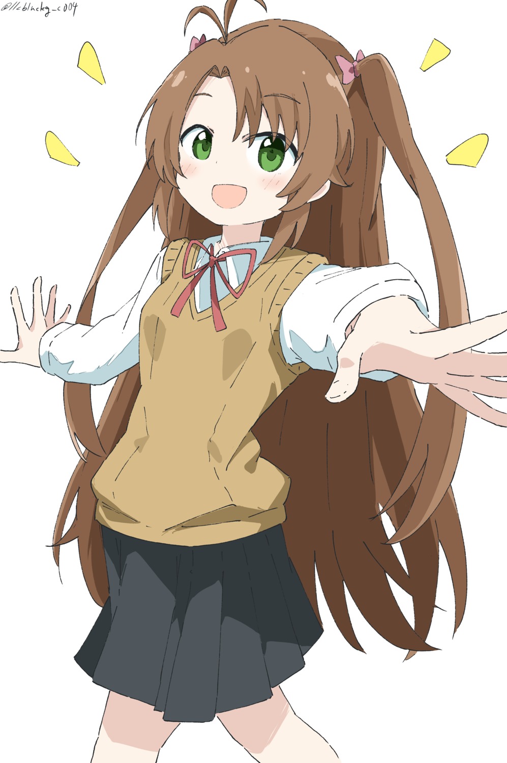 cynical_(llcbluckg_c004), koshigaya_komari, non_non_biyori, seifuku, sweater