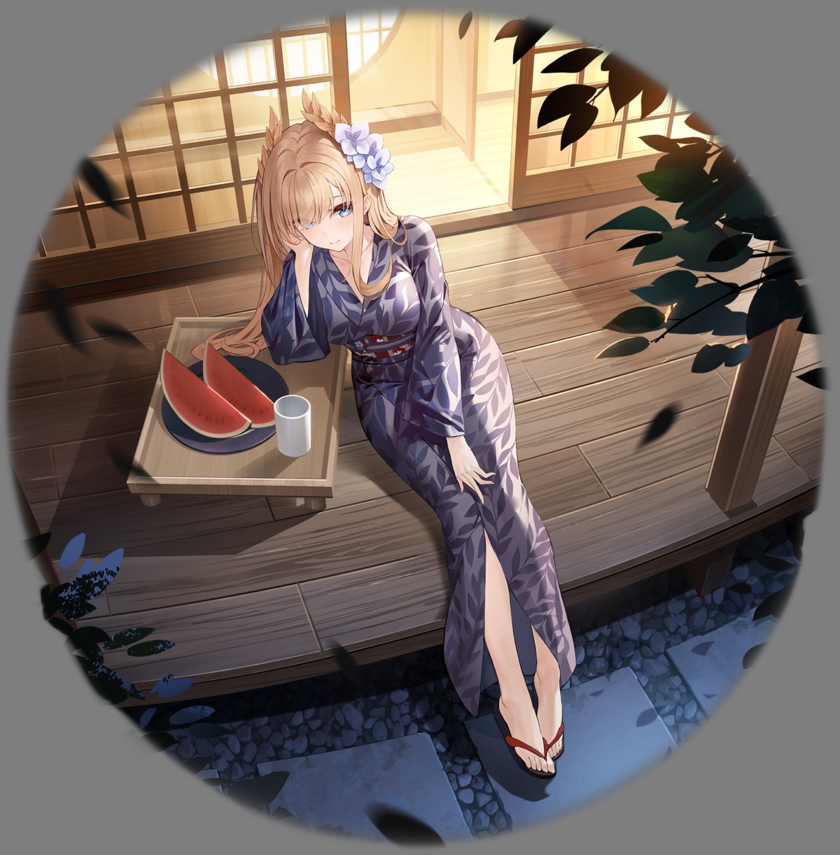 azur_lane, tagme, transparent_png, victorious_(azur_lane), yukata
