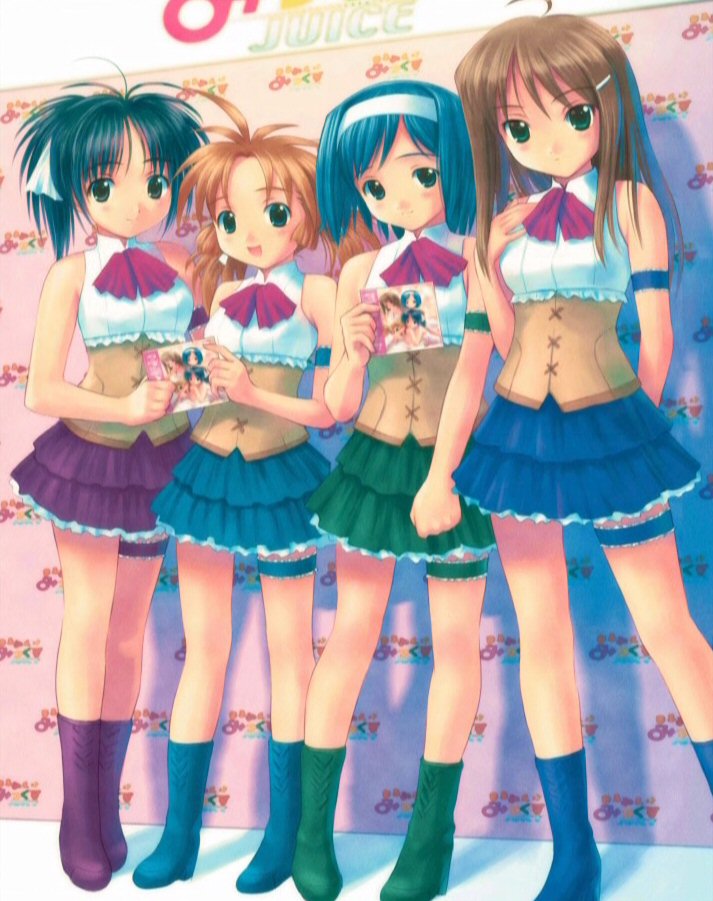 ayame_akimo, fuyude_yuri, goto-p, haruno_sakura_(wandaba_style), natsuwa_himawari, wandaba_style