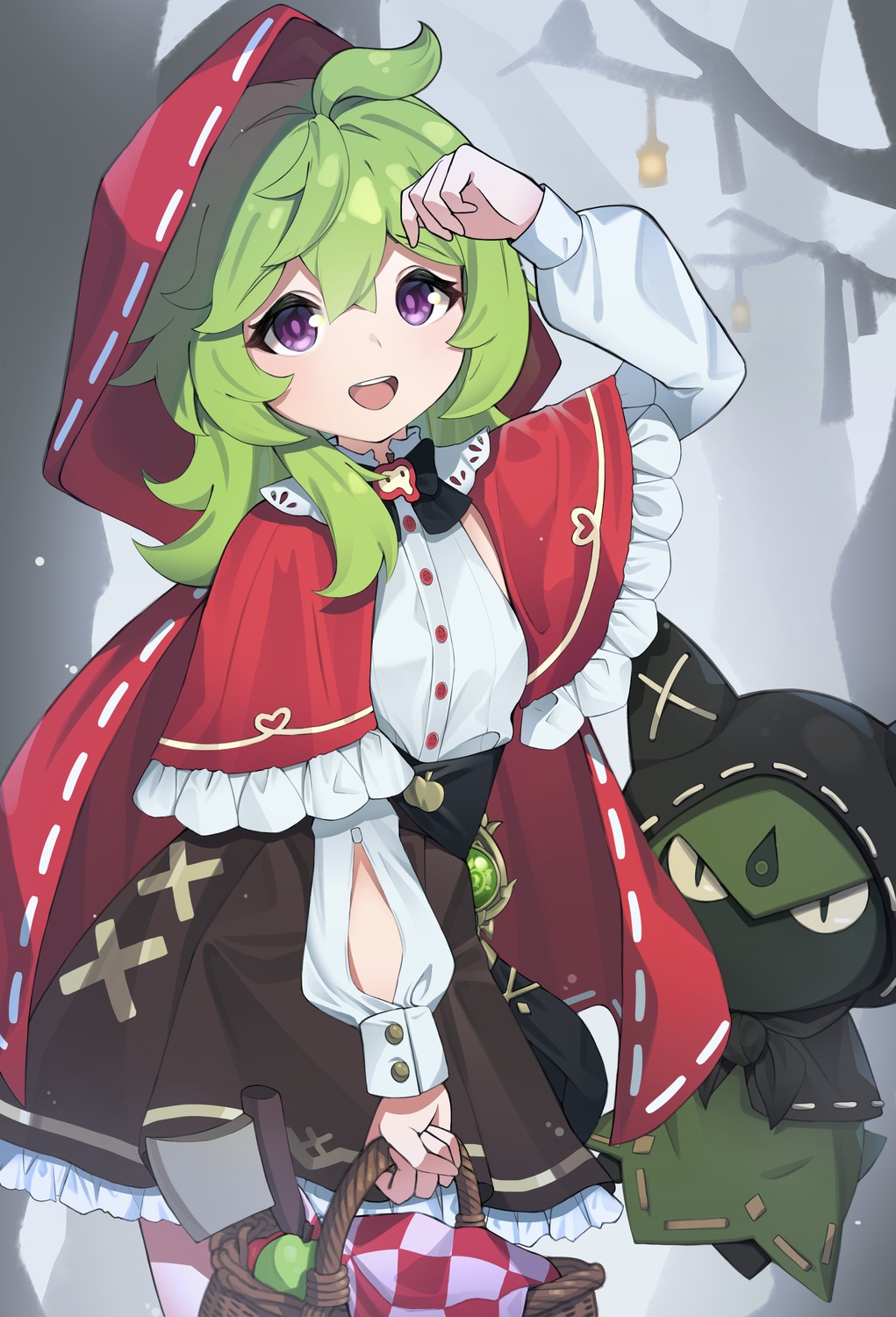 collei, cosplay, genshin_impact, little_red_riding_hood_(character), reflector178